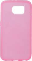 Gigapack Samsung Galaxy S6 Szilikon Tok - Fényes Rózsaszín/Átlátszó