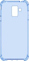 Gigapack Samsung Galaxy A6 (2018) Szilikon Tok - Átlátszó/Kék