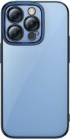Baseus Glitter Apple iPhone 14 Pro Tok - Átlátszó/Kék