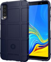 Gigapack Samsung Galaxy A7 (2018) Szilikon Tok - Sötétkék