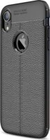 Gigapack Apple iPhone XS Max Szilikon Tok logo kivágással - Fekete/Mintás