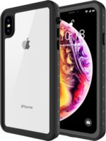Gigapack Apple iPhone XS Max Szilikon Tok - Átlátszó/Fekete