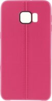Gigapack Samsung Galaxy S6 Edge+ Szilikon Tok - Rózsaszín/Varrás minta