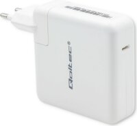Qoltec USB-C Hálózati töltő - Fehér (96W)