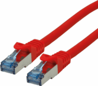 Roline S/FTP CAT6a Patch kábel 20m - Piros