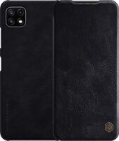 Nillkin Qin Samsung Galaxy A22 5G Flip tok - Fekete