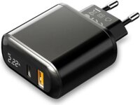 Mcdodo CH-7170 USB-A/USB-C Hálózati töltő - Fekete (20W)