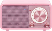 Sangean WR-7 Genuine Mini Hordozható bluetooth rádió - Rózsaszín