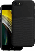 Forcell Noble Apple iPhone 7/8/SE 2022/SE 2020 Szilikon Tok - Fekete