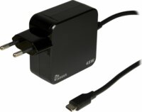 Inter-Tech PD-2045 USB-C Hálózati töltő - Fekete (45W)