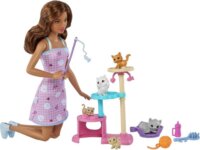 Mattel Barbie Kitty Condo baba és kisállatok figurakészlet