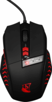 Konix Drakkar PC Runemaster Evo Vezetékes Gaming Egér - Fekete/Piros