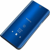 Fusion Clear View Huawei P40 Lite Szilikon Tok - Kék