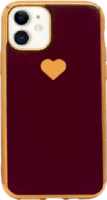 Fusion Heart Apple iPhone 11 Pro Szilikon Tok - Mintás/Piros