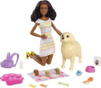 Mattel Barbie baba kutyákkal figurakészlet