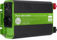 Gembird EG-PWC-PS500-01 Autós inverter (12V / 500W)