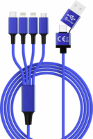 Smrter Hydra Elite 6in1 Adat és töltő kábel - Kék (1.2m)