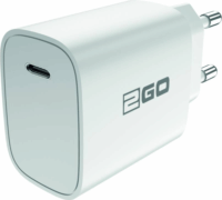 2GO USB-C Hálózati töltő - Fehér (20W)