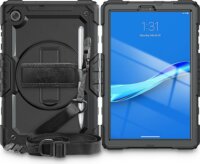 Haffner Lenovo Tab M10 Tablet Tok + kijeltővédő üveggel - Fekete