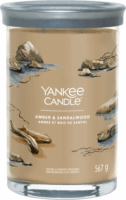 Yankee Candle Signature Amber & Sandalwood Tumbler Illatgyertya 567g
