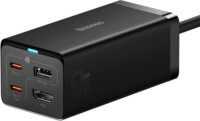 Baseus GaN5 Pro 2x USB-C / USB-A / HDMI Hálózati töltő - Fekete (67W)