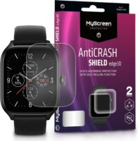 MyScreen AntiCrash Shield Edge Xiaomi Amazfit GTS 4 Kijelzővédő üveg - (2db)