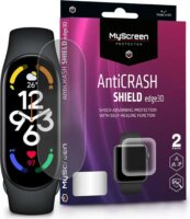 MyScreen AntiCrash Shield Edge Xiaomi Mi Smart Band 7 Kijelzővédő üveg - (2db)
