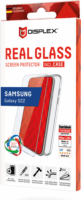 E.V.I. Displex Real Glass Samsung Galaxy S22 Edzett üveg kijelzővédő+Tok