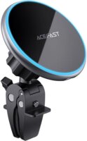 Acefast D3 Mágneses mobiltelefon autós tartó/töltő - Ezüst