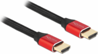 Delock 85773 HDMI - HDMI 2.1 Kábel 1m - Fekete