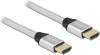 Delock 85366 HDMI - HDMI 2.1 Kábel 1m - Ezüst