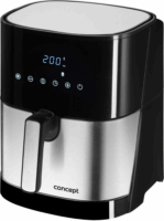 Concept FR5000 5L Forrólevegős fritőz - Fekete