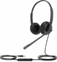 Yealink UH34 Dual UC Vezetékes Headset - Fekete