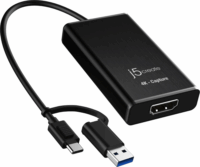 j5create USB-C / USB-A apa - HDMI anya Adapter