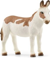 Schleich Farm World - Amerikai foltos szamár figura