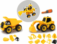 Jamara Átalakítható Építőipari járművek készlet 9 az 1ben - Sárga