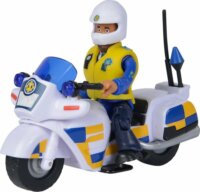 Simba Sam, a tűzoltó rendőrségi motor figurával