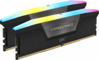 Corsair 64GB / 6000 Vengeance RGB Black DDR5 RAM KIT (2x32GB)