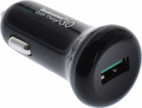 2GO Quick Charge 3.0 USB-A Autós töltő - Fekete (5V)