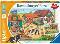 Ravensburger Apró felfedezőknek: A Farm - 2x12 darabos puzzle