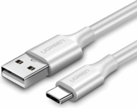 Ugreen 60120 USB-A apa - USB-C apa 3.0 Adat és töltőkábel - Fehér (0.5m)