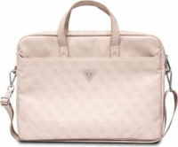 Guess Saffiano 4G 16" Notebook táska - Rózsaszín/Mintás