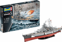 Revell Bismarck csatahajó műanyag modell (1:350)
