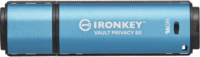 Kingston 16GB IronKey Vault Privacy 50 USB Type-C Pendrive - Kék