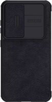 Nillkin Qin Leather Pro Samsung Galaxy S23+ Flip Tok - Fekete