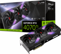PNY GeForce RTX 4070 Ti 12GB GDDR6X XLR8 Gaming VERTO EPIC-X RGB Overclocked Triple Fan DLSS 3 Videókártya