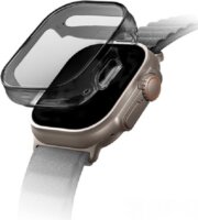 Uniq Garde Hybrid Apple Watch Ultra Tok + kijelzővédő - 49mm - Fekete
