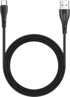 Mcdodo CA-7461 USB-A apa - USB-C apa 3.0 Adat és töltő kábel - Fekete (1.2m)