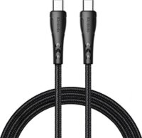 Mcdodo CA-7641 USB-C apa - USB-C apa 3.0 Adat és töltő kábel - Fekete (1.2m)