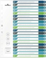 Durable A4 regiszter (20 db / csomag)